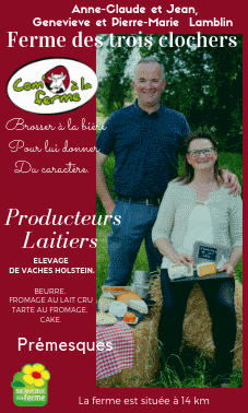 Ferme des trois clochers premesque vente direct produits locaux